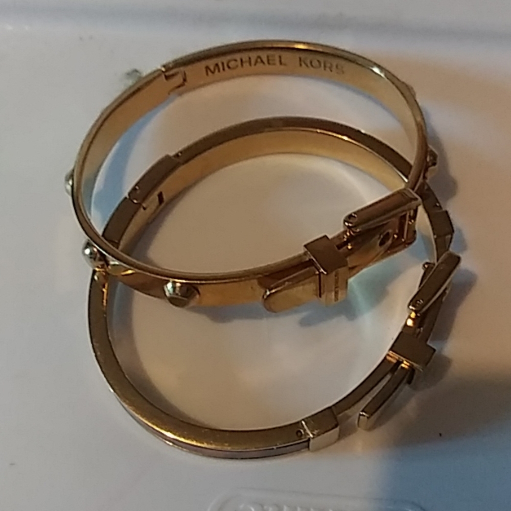 2 michael kors bracelets